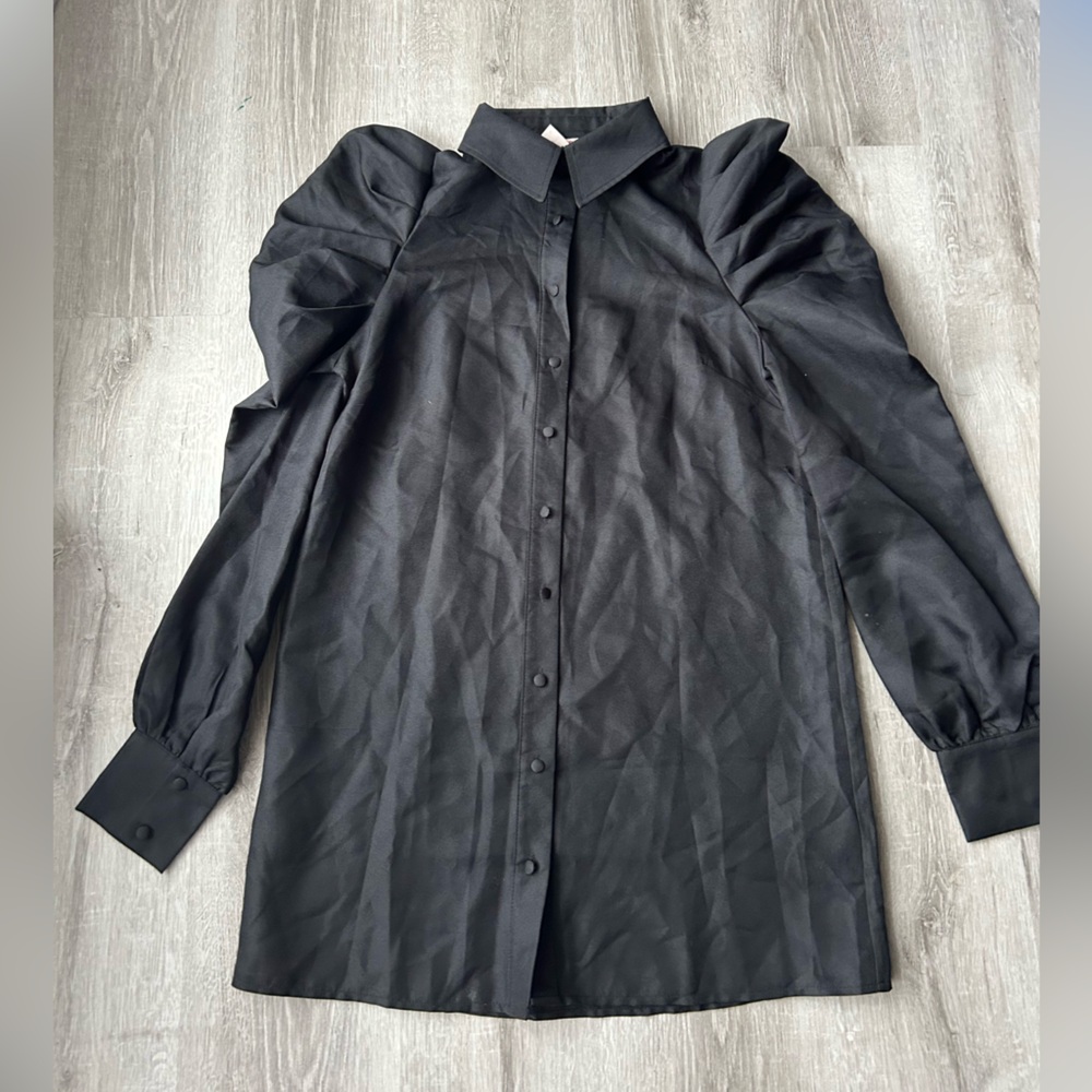 Black showpo blazer dress size 4
